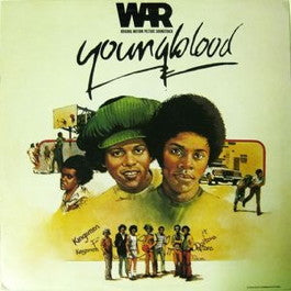Image of Front Cover of LP - VG+/VG+ - WAR, Youngblood (Original Motion Picture Soundtrack) (MCA Records; MCF 2864, UK 1978, Picture Sleeve, Inner), ,  - 3826251E