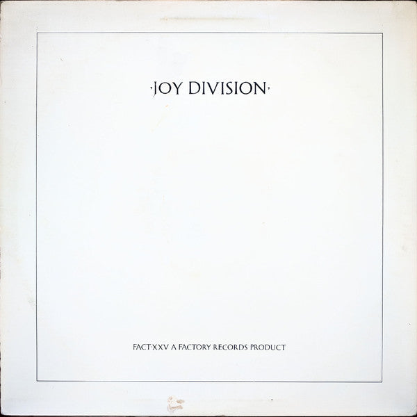 Image of Back Cover of LP - VG/G - JOY DIVISION, Closer (Factory; FACT XXV, UK 1980, Textured Sleeve, Textured Inner With Rounded Corners, A1/B1. Old Blue Matrix, First Tranco Press. Translucent Red When Held To Light), Lots of light marks but great and plays above grade. Sleeve is a little grubby.,  - 4116065C