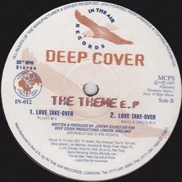 Image of Front Cover of 12" - /G+ - DEEP COVER, The Theme E.P (In The Air Records; IN 012, UK 1997), lots of light marks,  - 3746367S