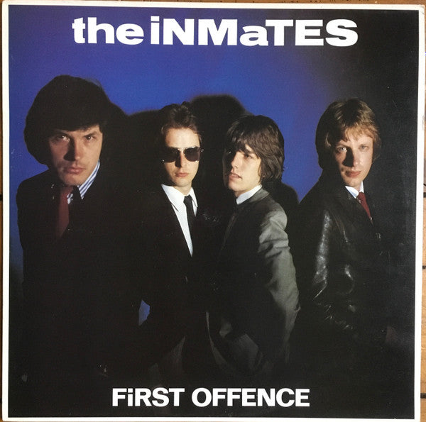 Image of Front Cover of 4614200C: LP - THE INMATES, First Offence (Radar Records; RAD 25, UK 1979)   VG/VG+