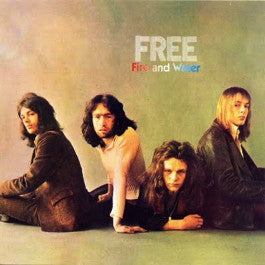 Image of Front Cover of 0944107S: LP - FREE, Fire and Water (Island Pink/i logo; ILPS 9120, UK 1970) Edge Wear  VG/VG