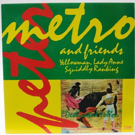 Image of Front Cover of 4244429S: LP - PETER METRO AND VARIOUS, Dedicated To You (CSA Records; CSLP 12, UK 1984) Hairlines. 2cm seam split to top edge. Edge wear, Corner crease and creasing.  VG/VG