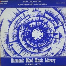 Image of Front Cover of 4645183S: LP - UNKNOWN ARTIST / POP SYMPHONY ORCHESTRA, Beat Orchestra And Pop Symphony Orchestra (Harmonic; CBK 653, UK 1972)   VG/VG+