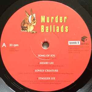 Image of Label Cover of 2xLP - VG/VG - NICK CAVE AND THE BAD SEEDS, Murder Ballads (Mute; LPSEEDS9, Europe 2015 Reissue, 180 Gram Vinyl, Two Lines of text on Sleeve reverse), Strong VG - hairlines, edge wear,  - 4046065S