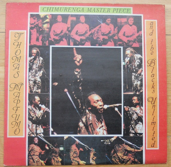 Image of Front Cover of LP - VG/VG+ - THOMA MAPFUMO & THE BLACKS UNLIMITED, Chimurenga Master Piece (Gramma; TML 103, Zimbabwe 1990), Vinyl has some minor pressing flaws on A3 that don't affect playback. Edgewear.,  - 3926179E
