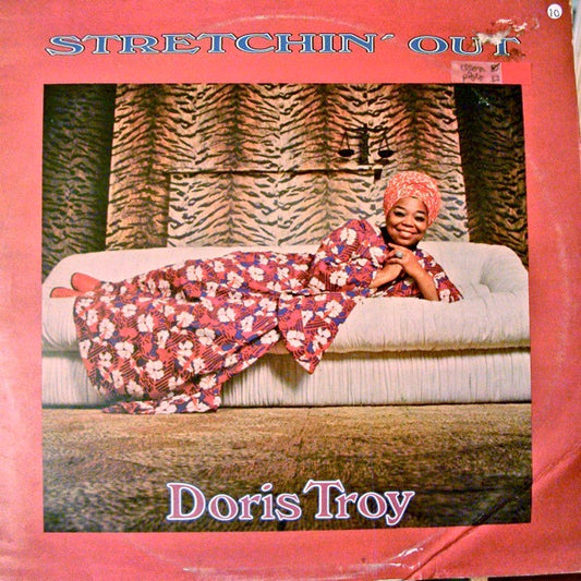 Image of Front Cover of 4224082E: LP - DORIS TROY, Stretchin' Out (People; PLEO 12, UK 1974, Picture Sleeve)   VG/VG+