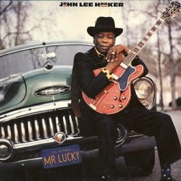 Image of Front Cover of LP - VG/VG - JOHN LEE HOOKER, Mr. Lucky (Silvertone Records ; ORE LP 519, Europe 1991, Inner), Strong VG to sleeve.,  - 3016021C