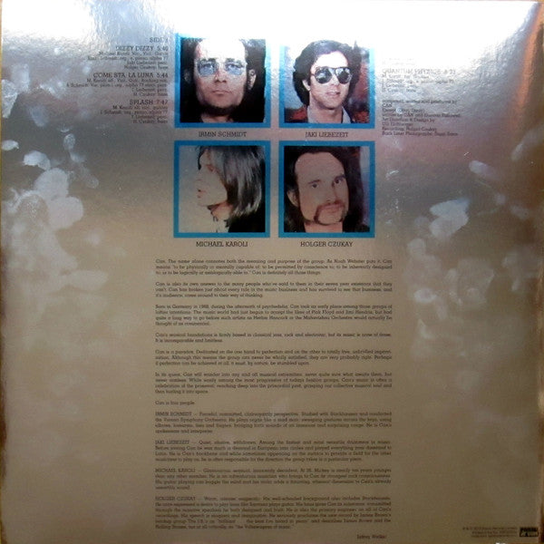 Image of Back Cover of LP - VG+/VG - CAN, Soon Over Babaluma (Spoon; XSPOON10, Europe 2014 Reissue, Metallic Sleeve, Inner), ,  - 1926281E