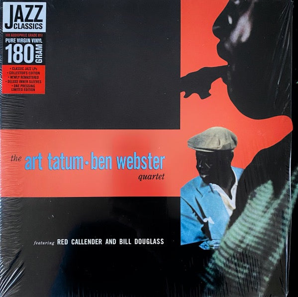 Image of Front Cover of LP - NEW/NEW - ART TATUM / BEN WEBSTER QUARTET , The Art Tatum / Ben Webster Quartet (Wax Time; LP771762, UK 2012 Reissue, Limited Edition, Remastered, Mono, 180g), ,  - 3536194E