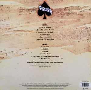 Image of Back Cover of 2234137E: LP - MOTORHEAD, Ace Of Spades (Sanctuary; BMGRM029LP, Europe 2015 Reissue, Inner, 180 Gram Vinyl.)   NEW/NEW