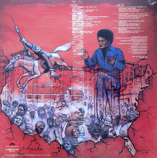 Image of Back Cover of LP - VG+/VG+ - JAMES BROWN, There It Is (Polydor ; PD 5028, US 1990s Reissue, Picture Sleeve), ,  - 1746228S