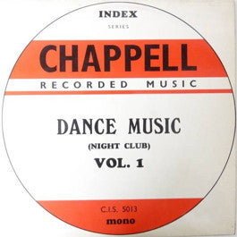 Image of Front Cover of LP - VG/VG+ - VARIOUS ARTISTS, Dance Music (Night Club) (Chappell; C.I.S. 5013, UK 1968), Strong VG sleeve. Light edge wear and discolouration.,  - 4146218S