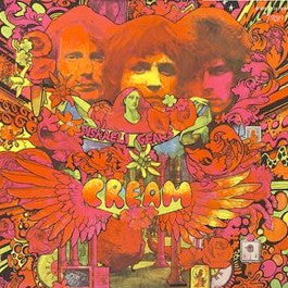Image of Front Cover of LP - VG/VG+ - CREAM, Disraeli Gears (RSO; 2479 185, Germany 1970s Reissue), ,  - 2926171E