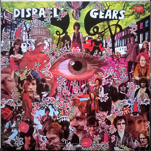 Image of Back Cover of LP - VG/VG+ - CREAM, Disraeli Gears (RSO; 2479 185, Germany 1970s Reissue), ,  - 2926171E