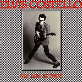 Image of Front Cover of LP - VG+/VG - ELVIS COSTELLO, My Aim Is True (Stiff; SEEZ3, UK 1977, Orange Back Cover), ,  - 2426228E