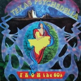 Image of Front Cover of 3914027C: LP - VARIOUS, Texas Psychedelia From The Sixties (Eva; EVA12057, France 1986) Strong VG, Lightest of marks  VG+/VG