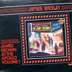 Image of Front Cover of LP - VG/VG+ - JAMES BROWN, Live at the Apollo vol 1 (Polydor; SPELP 46, UK 1983 Reissue), Nice clean copy.,  - 2016358C