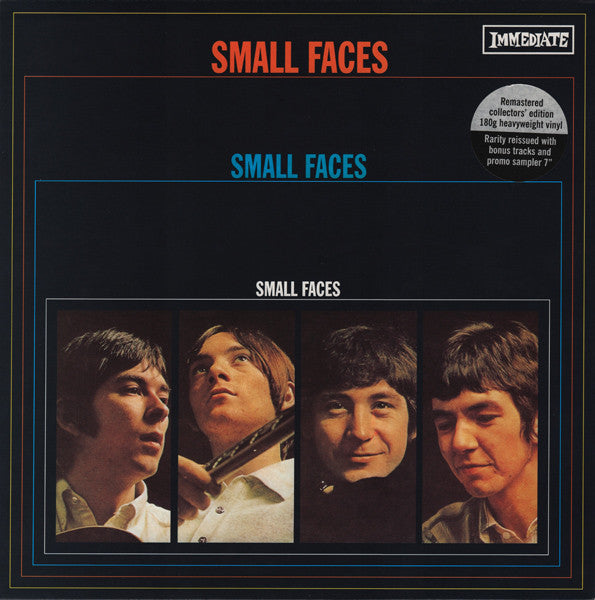 Image of Front Cover of LP - VG/VG+ - THE SMALL FACES, Small Faces (Immediate/ Sequel; NEMLP 415, UK 1999 Reissue, 180g Vinyl Remaster with Extra Tracks - No 7"), A few hairlines on side 1. ,  - 2726368E