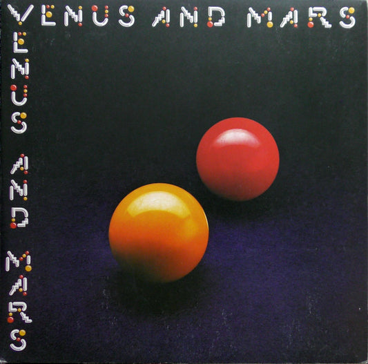 Image of Front Cover of 1624428E: LP - WINGS, Venus And Mars (Capitol; PCTC 254, UK 1975, Gatefold, Inner, 2 Posters, Sticker)   VG+/VG+