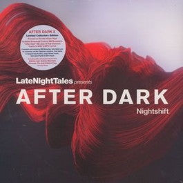 Image of Front Cover of 1624063E: 2xLP - VARIOUS, After Dark Nightshift (LateNightTales; ALNLP36, UK 2014, Black Inners) Opened Instore, Still In Shrinkwrap  VG+/EX