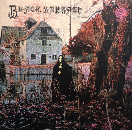 Image of Front Cover of LP - VG/G - BLACK SABBATH, Black Sabbath (Vertigo Spiral; VO6, UK 1970, Gatefold, Spiral Inner, 1st Press - Black inside - Lyrics on Inverted Cross, A Philips Record Product on Label), Sleeve Has Some Small Writing On The Back. Has A Slight Musty Storage SmelL, But Looks Great With Very Light Edge Wear.,  - 3046101S