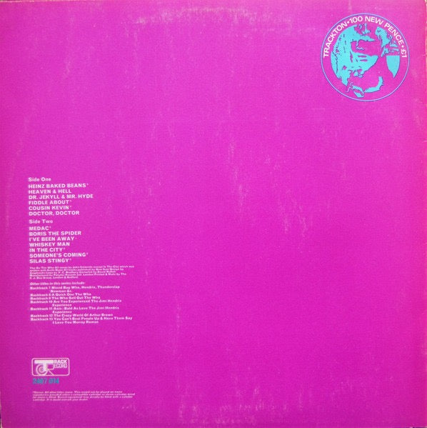 Image of Back Cover of LP - VG/VG - THE WHO, Backtrack 8 - The Ox (Track; 2407014, UK 1970), Strong VG, light marks only. Ring and edge wear. ,  - 3526301E