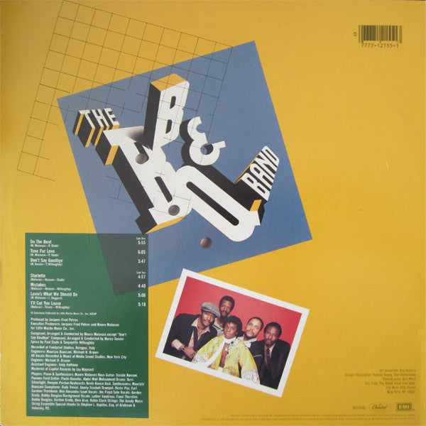 Image of Back Cover of LP - VG/VG - BROOKLYN, BRONX AND QUEENS BAND, Brooklyn, Bronx And Queens Band (Capitol; ST-12155, US 1981, Winchester Pressing), Cut-out (Hole punched),  - 2446211S