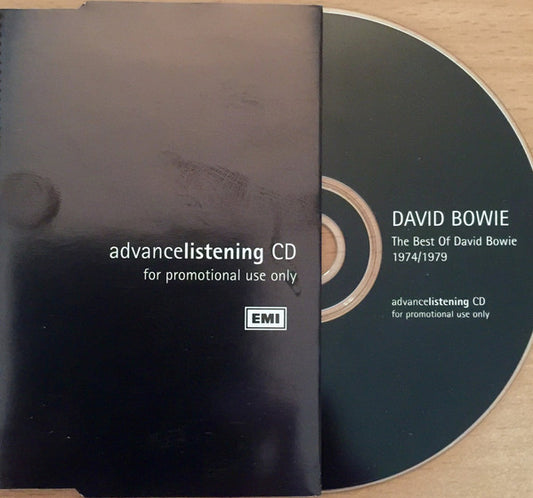 Image of Front Cover of CD - VG+/VG+ - DAVID BOWIE, The Best Of Bowie 1974-1979 (EMI; CDPP048, UK 1998, Promo, CDs Case, Advance Listening CD - For Promotional Use Only), ,  - 1916469C