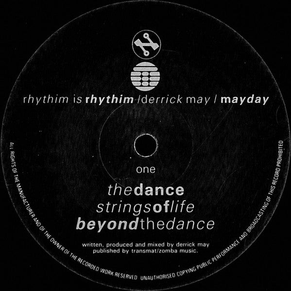 Image of Label Cover of 12" EP - VG+/VG - DERRICK MAY / RYTHIM IS RYTHIM / MAYDAY, Innovator - Soundtrack For the Tenth Planet (Network; NWKT 21, UK 1997, Picture Sleeve), Light marks only, plays VG/VG+,  - 2446114S