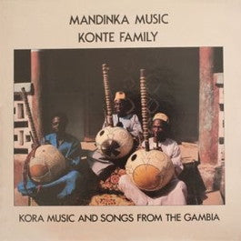 Image of Front Cover of LP - VG/VG - KONTE FAMILY, Mandinka Music: Kora Music And Songs From The Gambia (Virgin ; VX 1006, UK 1982), Record has some superficial marks.,  - 4216408C