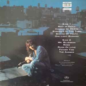 Image of Back Cover of LP - VG+/VG+ - RICHIE SAMBORA, Stranger In This Town (Mercury; 848 895-1, Europe 1991, Text On Front Of Sleeve), ,  - 3416177C
