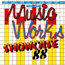 Image of Front Cover of LP - VG/VG - VARIOUS, Music Works Showcase 88  (Greensleeves; GREL 117, UK 1988), Writing on back of the sleeve. Slight sign of ringwear Great condition of vinyl with very few hairlines.,  - 4226387E