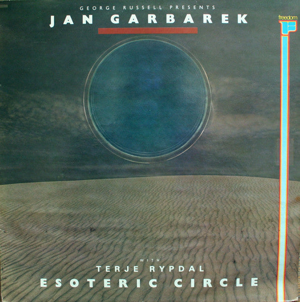 Image of Front Cover of 4925048E: LP - GEORGE RUSSELL PRESENTS JAN GARBAREK WITH TERJE RYPDAL, Esoteric Circle (ECM; FLP.41031, France 1976 Reissue)   VG/VG+