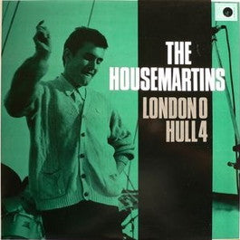 Image of Front Cover of 1824426E: LP - THE HOUSEMARTINS, London 0 Hull 4 (Go Discs!; AGOLP 7, UK 1986, Inner, Top Right Go Discs Logo.)   VG+/VG