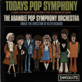 Image of Front Cover of  1524392E: LP - THE ARANBEE POP SYMPHONY ORCHESTRA (KEITH RICHARD), Todays Pop Symphony (Immediate Lilac; IMLP 003, UK 1966, Laminated Flipback Sleeve, Mono)   VG/VG