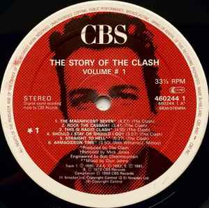 Image of Label Cover of 2xLP - VG/G+ - THE CLASH, The Story Of The Clash - Volume 1 (CBS; CBS 460244 1, Europe 1988, 2 Inners), Hairlines & light scratches, edge & ring wear,  - 3946249S