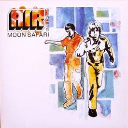 Image of Front Cover of LP - NEW/NEW - AIR, Moon Safari (Parlophone; 0724384497811, UK 2015 Reissue, Inner, 180 Gram Vinyl), , 'Moon Safari' is the debut studio album by the French duo Air, released in 1998. The album is a superlatively happy collection of experimental disco-mood sound nestled between ambient soundscape and breathy pop. Jean-Benoit Dunkel and Nicholas Godin, the French duo that makes up Air created a sonic masterpiece that captured a style and atmosphere there transcends time and place. Inc