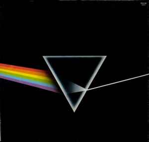 Image of Back Cover of LP - VG/VG - PINK FLOYD, The Dark Side Of The Moon (Harvest Black/Blue; SHVL 804, UK 1970s Reissue, Gatefold, No Posters, No Stickers, EMI On Label Rim, EMI Box. 5th Press.), ,  - 2726073E