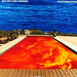 Image of Front Cover of 2xLP - NEW/NEW - RED HOT CHILI PEPPERS, Californication (Warner Bros Records; 9362-47386-1, Europe 2023 Reissue, Insert), , Following a string of unsatisfactory replacements (including former Jane's Addiction alum Dave Navarro), Californication -the band's seventh album - saw them reunited with both errant guitarist John Frusciante (hauled out of a long and debilitating heroin addiction) and producer Rick Rubin, whose mixture of commerical nous and sonic smarts helped make 1991's Blo