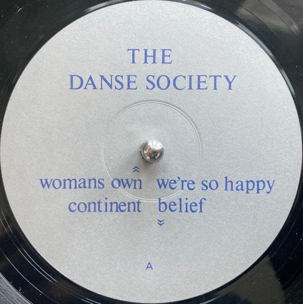 Image of Label Cover of 12" - VG/VG - THE DANSE SOCIETY, Woman's Own (Pax; PAX5, UK 1982), Hairlines and surface marks. Edge and ring wear, light stains on back of sleeve.,  - 4046181S