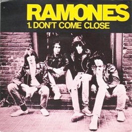 Image of Front Cover of 12" - VG/VG+ - RAMONES, Don't Come Close (Sire; SRE 1031, UK 1978, Picture Sleeve, Yellow Vinyl), Sleeve Creased,  - 1726548E