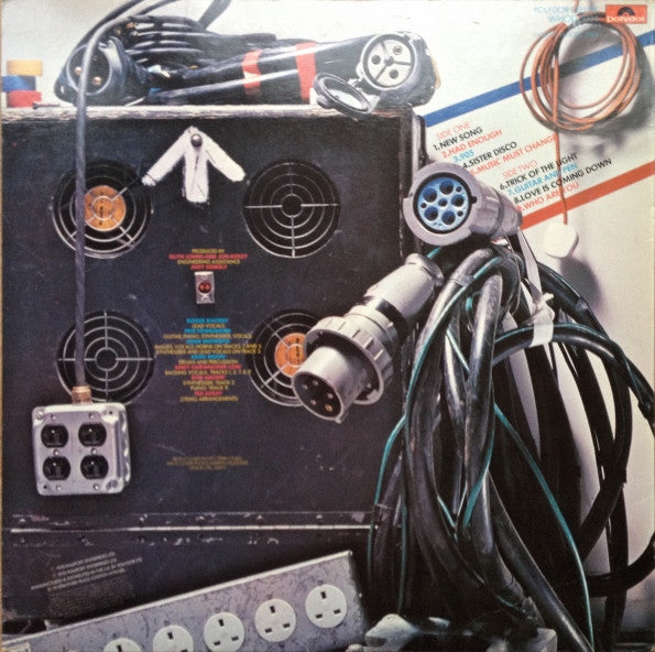 Image of Back Cover of 4644286S: LP - THE WHO, Who Are You (Polydor; WHOD 5004, UK 1978)   VG+/VG+