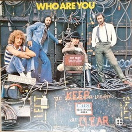 Image of Front Cover of LP - VG+/VG+ - THE WHO, Who Are You (Polydor; WHOD 5004, UK 1978), ,  - 2716495C