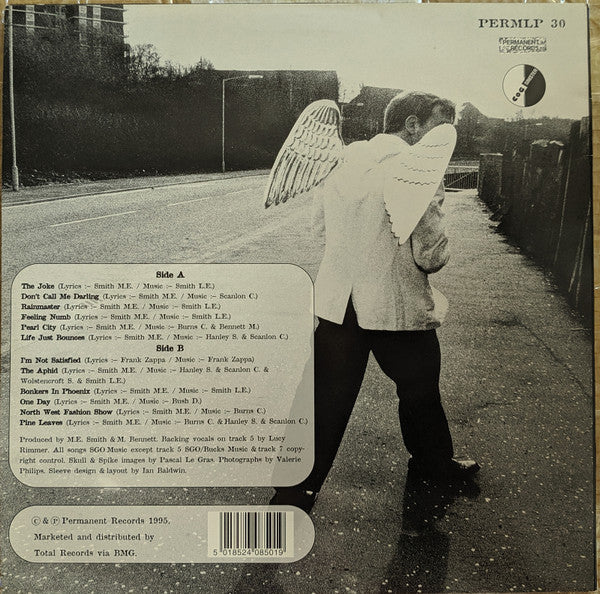 Image of Back Cover of 5124399E: LP - THE FALL, Cerebral Caustic (Permanent; PERMLP30, UK 1995) Strong VG  VG+/VG