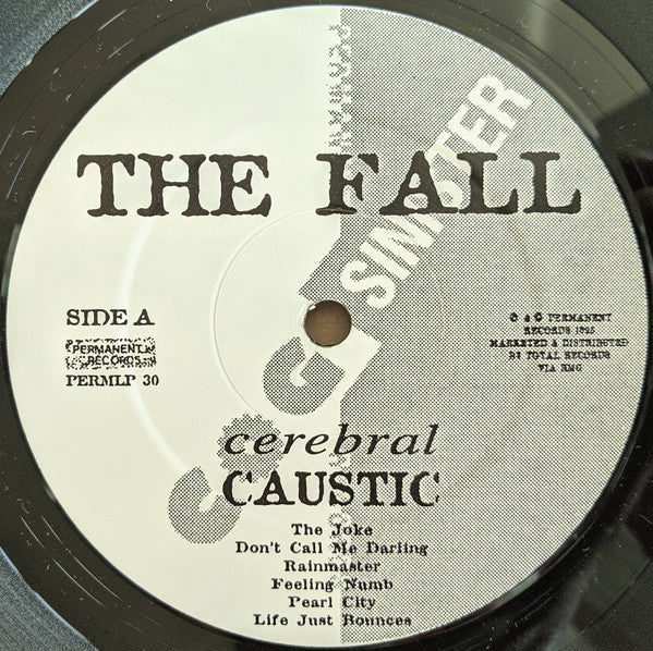 Image of Label Cover of 5124399E: LP - THE FALL, Cerebral Caustic (Permanent; PERMLP30, UK 1995) Strong VG  VG+/VG