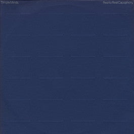 Image of Front Cover of LP - VG/VG - SIMPLE MINDS, Real To Real Cacophony (Zoom Records; SPART 1109, UK 1979, Embossed Textured Sleeve, Inner), Strong VG,  - 1026212E