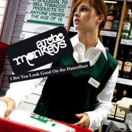 Image of Front Cover of 7" - VG+/VG - ARCTIC MONKEYS, I Bet You Look Good On The Dancefloor (Domino; RUG212, UK 2005, Hype Stickered Sleeve), ,  - 4316627C