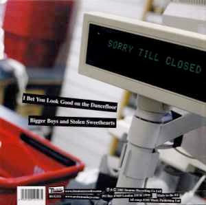 Image of Back Cover of 7" - VG+/VG - ARCTIC MONKEYS, I Bet You Look Good On The Dancefloor (Domino; RUG212, UK 2005, Hype Stickered Sleeve), ,  - 4316627C
