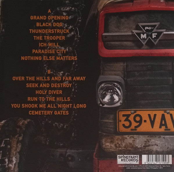 Image of Back Cover of LP - EX/EX - STEVE 'N' SEAGULLS, Farm Machine (Spinefarm Records; SPINE717199, Finland 2015, Gatefold), ,  - 1346205S