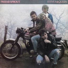 Image of Front Cover of LP - VG/VG - PREFAB SPROUT, Steve McQueen (Kitchenware Records; KWLP3, UK 1985, Home Taping Logo On Rear Of Sleeve, Inner, First Issue), Edge Wear,  - 3426081E